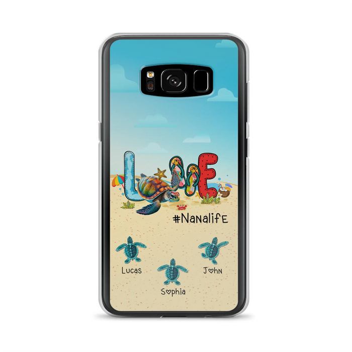 Custom Personalized Grandma Phone Case - Gift Idea For Grandma/ Mom - Case For iPhone/ Samsung - Nanalife