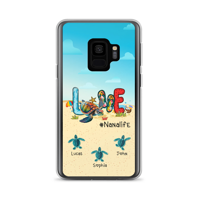 Custom Personalized Grandma Phone Case - Gift Idea For Grandma/ Mom - Case For iPhone/ Samsung - Nanalife