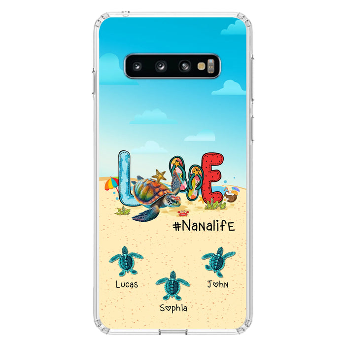 Custom Personalized Grandma Phone Case - Gift Idea For Grandma/ Mom - Case For iPhone/ Samsung - Nanalife