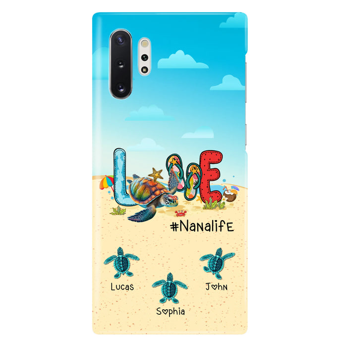 Custom Personalized Grandma Phone Case - Gift Idea For Grandma/ Mom - Case For iPhone/ Samsung - Nanalife