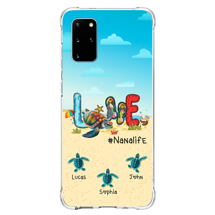 Custom Personalized Grandma Phone Case - Gift Idea For Grandma/ Mom - Case For iPhone/ Samsung - Nanalife