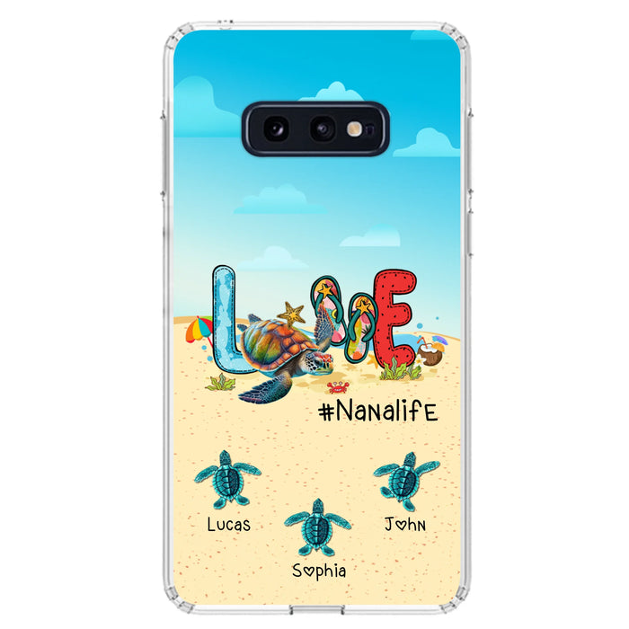 Custom Personalized Grandma Phone Case - Gift Idea For Grandma/ Mom - Case For iPhone/ Samsung - Nanalife