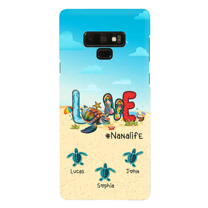 Custom Personalized Grandma Phone Case - Gift Idea For Grandma/ Mom - Case For iPhone/ Samsung - Nanalife