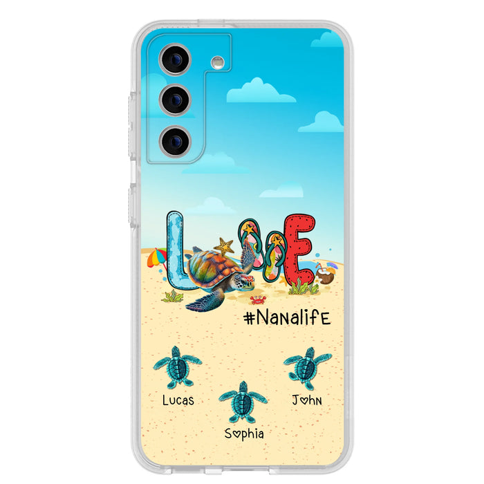 Custom Personalized Grandma Phone Case - Gift Idea For Grandma/ Mom - Case For iPhone/ Samsung - Nanalife