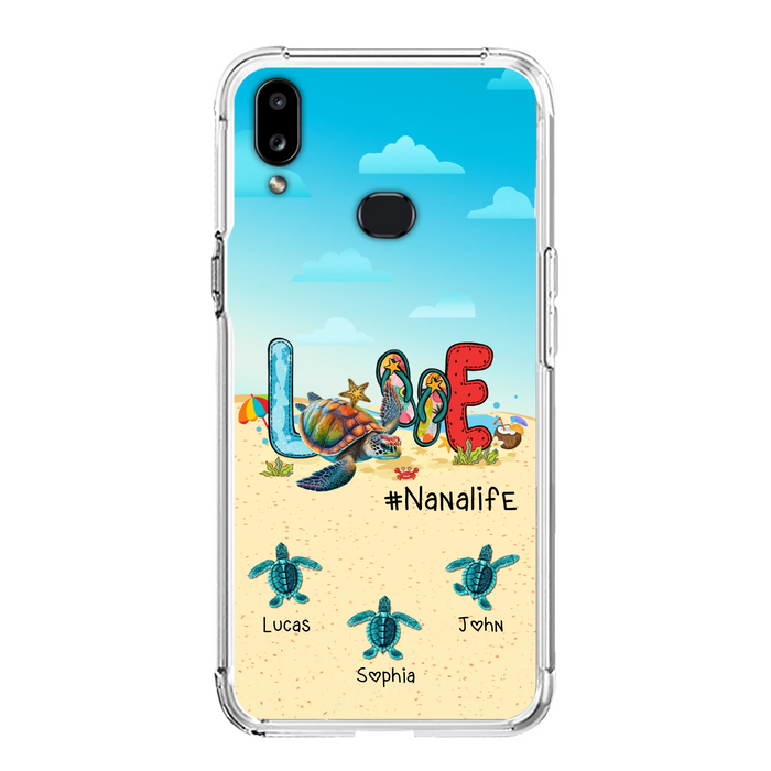 Custom Personalized Grandma Phone Case - Gift Idea For Grandma/ Mom - Case For iPhone/ Samsung - Nanalife