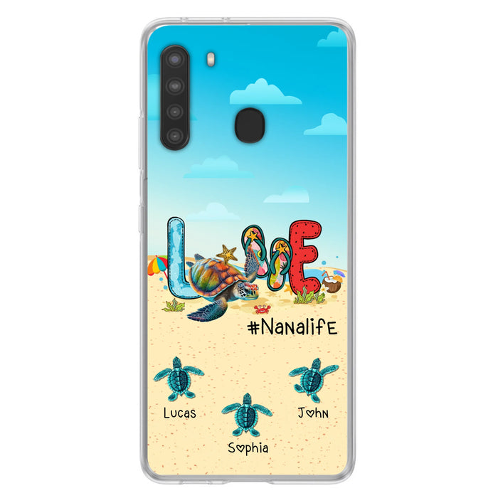 Custom Personalized Grandma Phone Case - Gift Idea For Grandma/ Mom - Case For iPhone/ Samsung - Nanalife