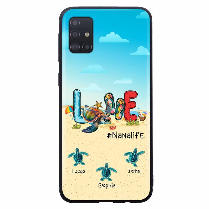 Custom Personalized Grandma Phone Case - Gift Idea For Grandma/ Mom - Case For iPhone/ Samsung - Nanalife