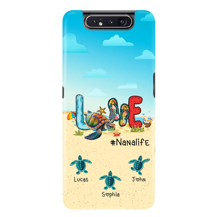 Custom Personalized Grandma Phone Case - Gift Idea For Grandma/ Mom - Case For iPhone/ Samsung - Nanalife