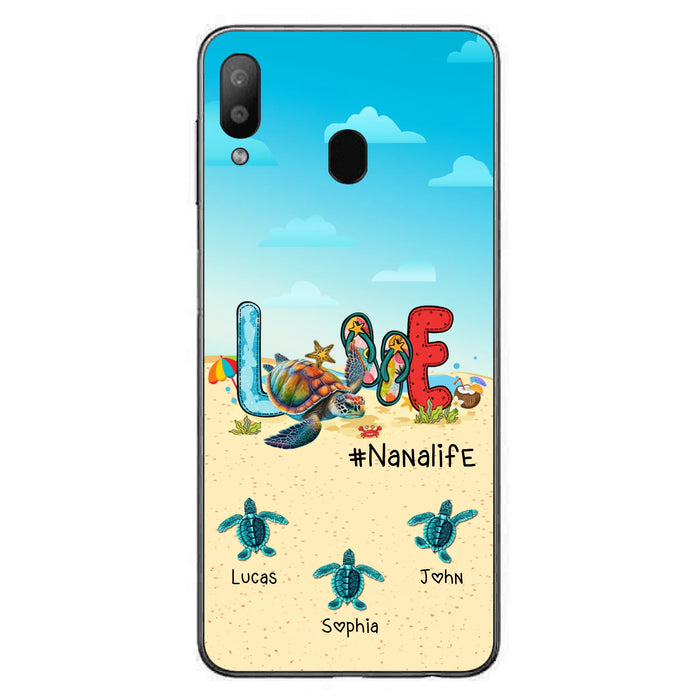 Custom Personalized Grandma Phone Case - Gift Idea For Grandma/ Mom - Case For iPhone/ Samsung - Nanalife