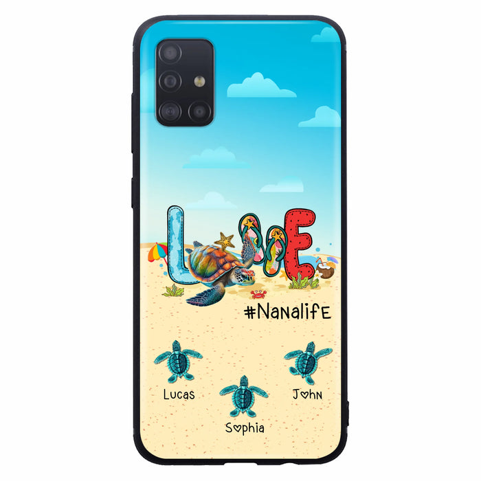 Custom Personalized Grandma Phone Case - Gift Idea For Grandma/ Mom - Case For iPhone/ Samsung - Nanalife