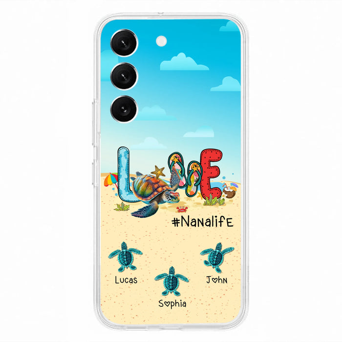 Custom Personalized Grandma Phone Case - Gift Idea For Grandma/ Mom - Case For iPhone/ Samsung - Nanalife