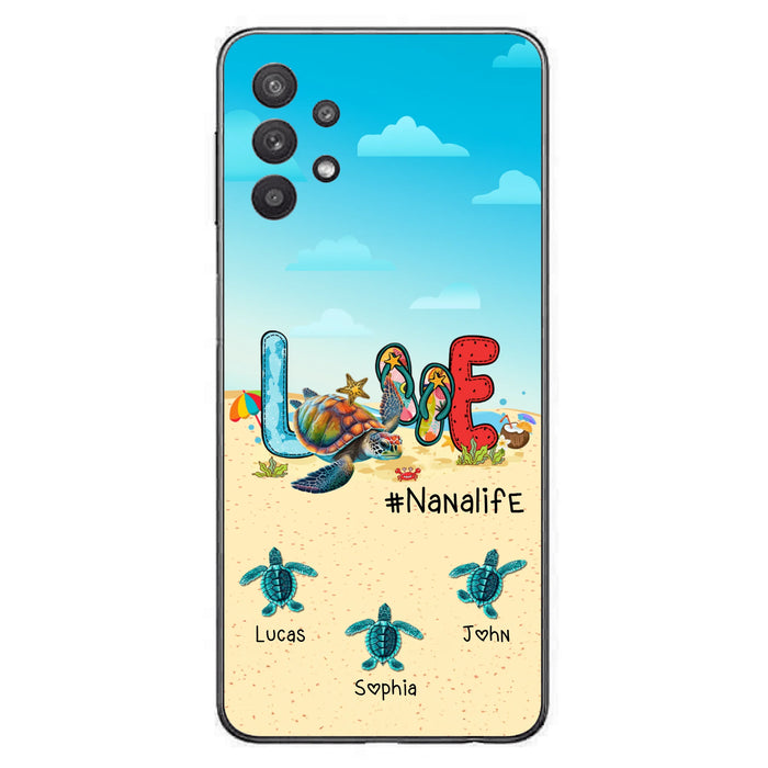 Custom Personalized Grandma Phone Case - Gift Idea For Grandma/ Mom - Case For iPhone/ Samsung - Nanalife