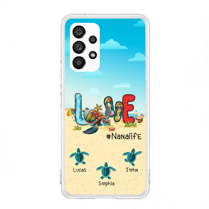 Custom Personalized Grandma Phone Case - Gift Idea For Grandma/ Mom - Case For iPhone/ Samsung - Nanalife