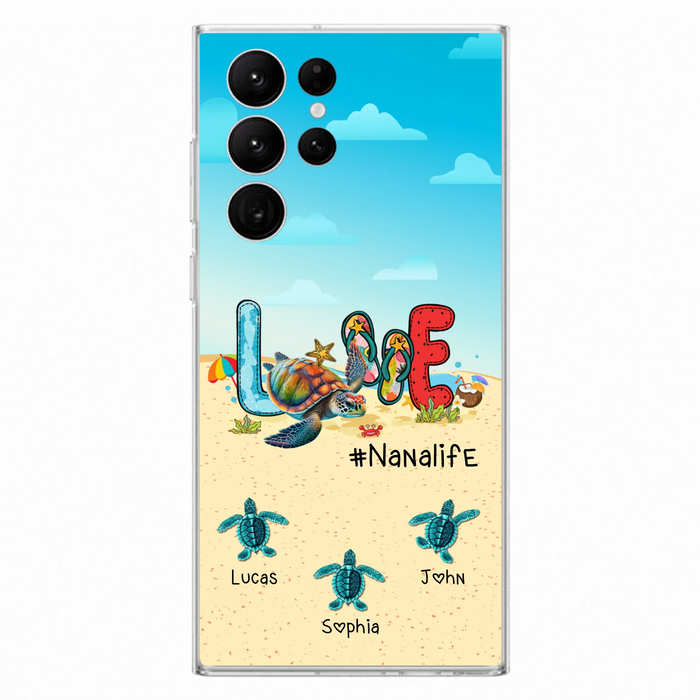 Custom Personalized Grandma Phone Case - Gift Idea For Grandma/ Mom - Case For iPhone/ Samsung - Nanalife