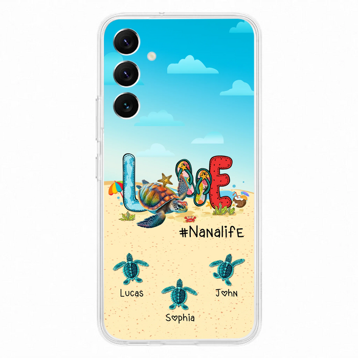 Custom Personalized Grandma Phone Case - Gift Idea For Grandma/ Mom - Case For iPhone/ Samsung - Nanalife