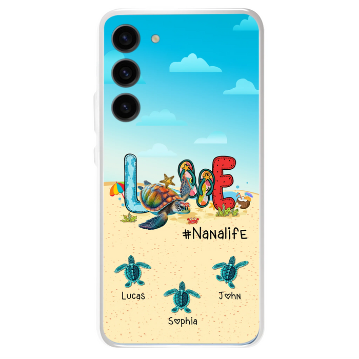 Custom Personalized Grandma Phone Case - Gift Idea For Grandma/ Mom - Case For iPhone/ Samsung - Nanalife