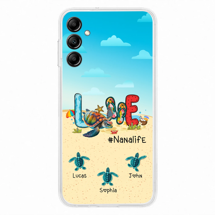 Custom Personalized Grandma Phone Case - Gift Idea For Grandma/ Mom - Case For iPhone/ Samsung - Nanalife