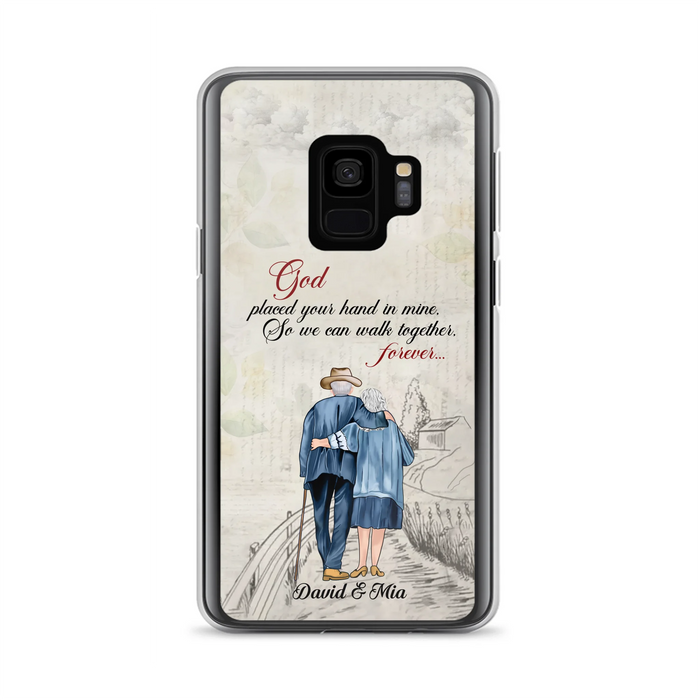 Personalized Old Couple Phone Case - Best Gift For Couple - Case For iPhone And Samsung