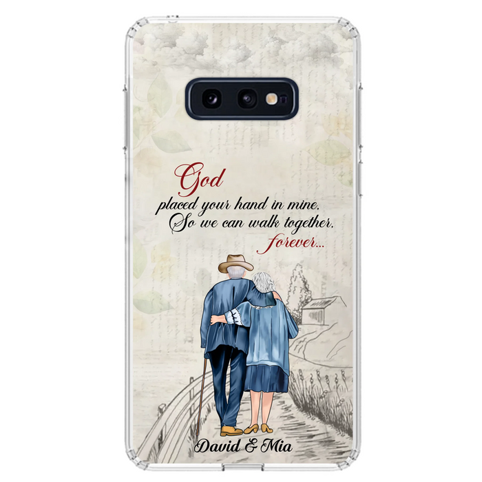 Personalized Old Couple Phone Case - Best Gift For Couple - Case For iPhone And Samsung