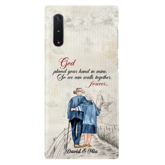 Personalized Old Couple Phone Case - Best Gift For Couple - Case For iPhone And Samsung
