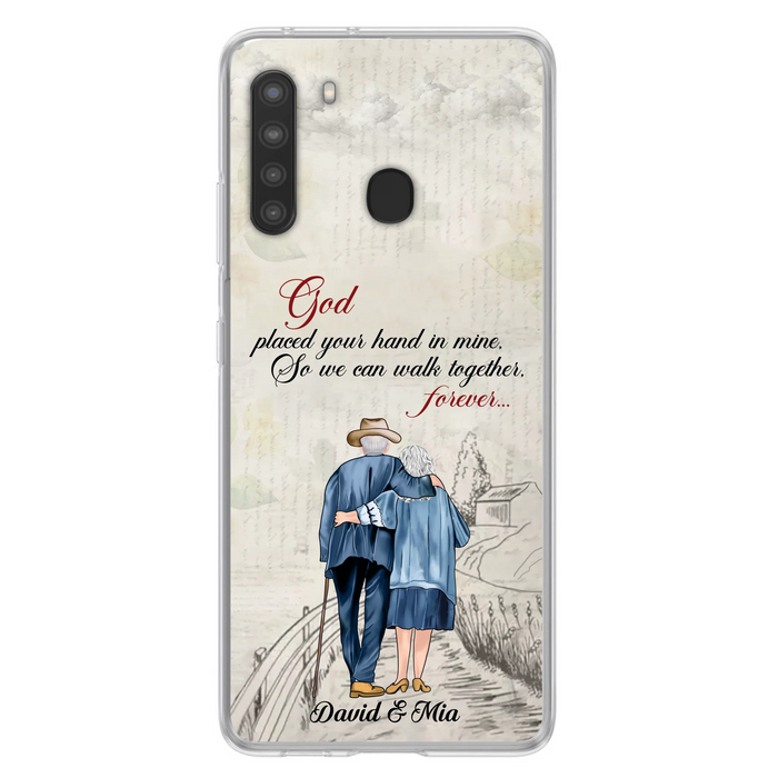 Personalized Old Couple Phone Case - Best Gift For Couple - Case For iPhone And Samsung