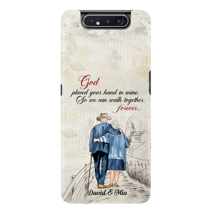 Personalized Old Couple Phone Case - Best Gift For Couple - Case For iPhone And Samsung