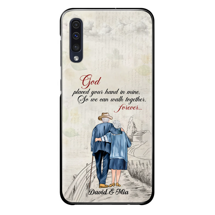 Personalized Old Couple Phone Case - Best Gift For Couple - Case For iPhone And Samsung
