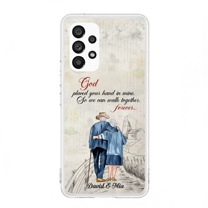 Personalized Old Couple Phone Case - Best Gift For Couple - Case For iPhone And Samsung