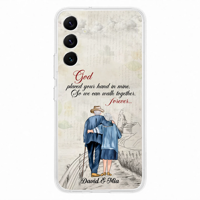 Personalized Old Couple Phone Case - Best Gift For Couple - Case For iPhone And Samsung