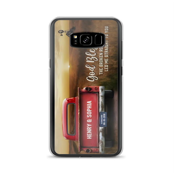 Custom Personalized Phone Case - Gift Idea For Couple - Case For iPhone/Samsung