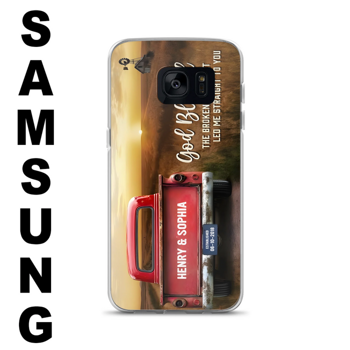 Custom Personalized Phone Case - Gift Idea For Couple - Case For iPhone/Samsung