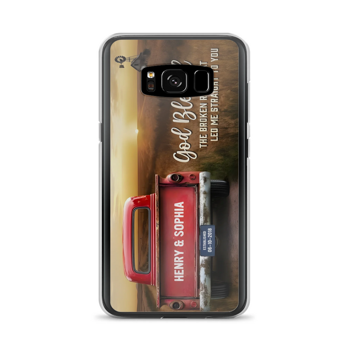 Custom Personalized Phone Case - Gift Idea For Couple - Case For iPhone/Samsung