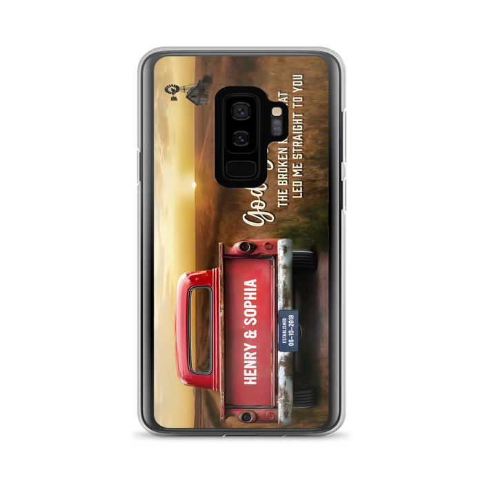 Custom Personalized Phone Case - Gift Idea For Couple - Case For iPhone/Samsung