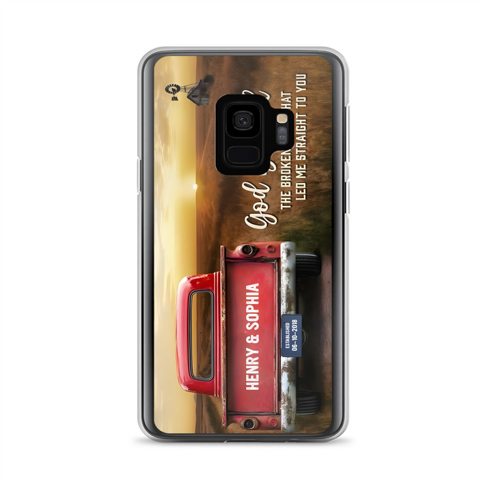 Custom Personalized Phone Case - Gift Idea For Couple - Case For iPhone/Samsung