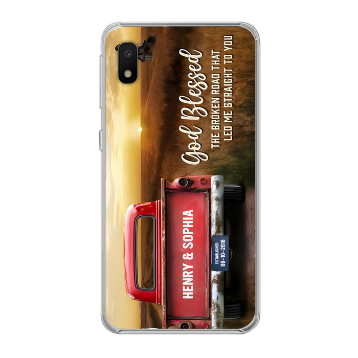 Custom Personalized Phone Case - Gift Idea For Couple - Case For iPhone/Samsung