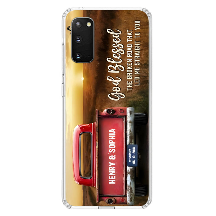 Custom Personalized Phone Case - Gift Idea For Couple - Case For iPhone/Samsung