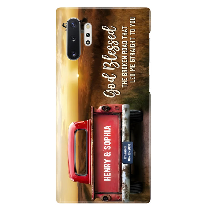 Custom Personalized Phone Case - Gift Idea For Couple - Case For iPhone/Samsung