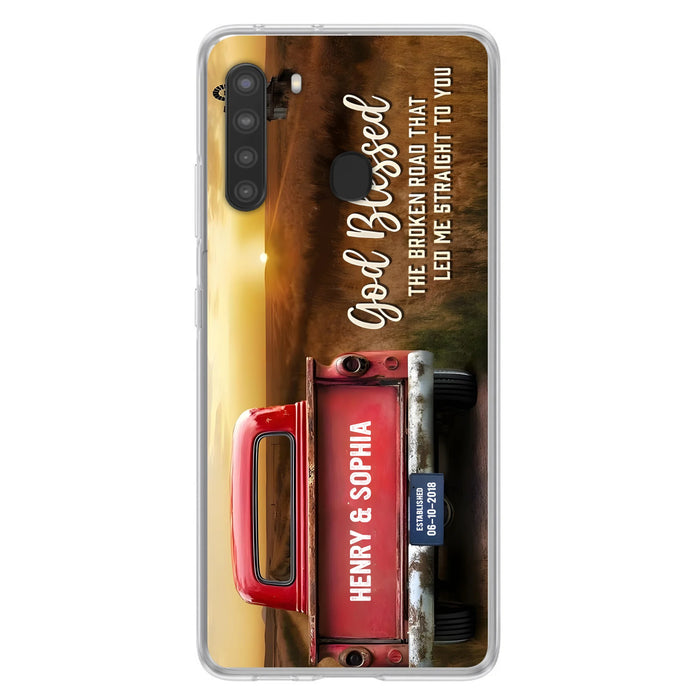 Custom Personalized Phone Case - Gift Idea For Couple - Case For iPhone/Samsung