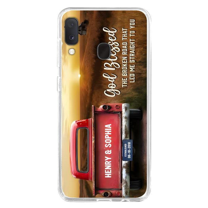 Custom Personalized Phone Case - Gift Idea For Couple - Case For iPhone/Samsung