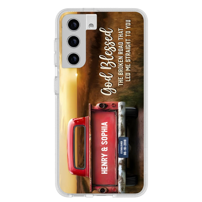 Custom Personalized Phone Case - Gift Idea For Couple - Case For iPhone/Samsung