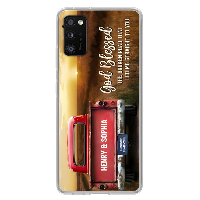 Custom Personalized Phone Case - Gift Idea For Couple - Case For iPhone/Samsung