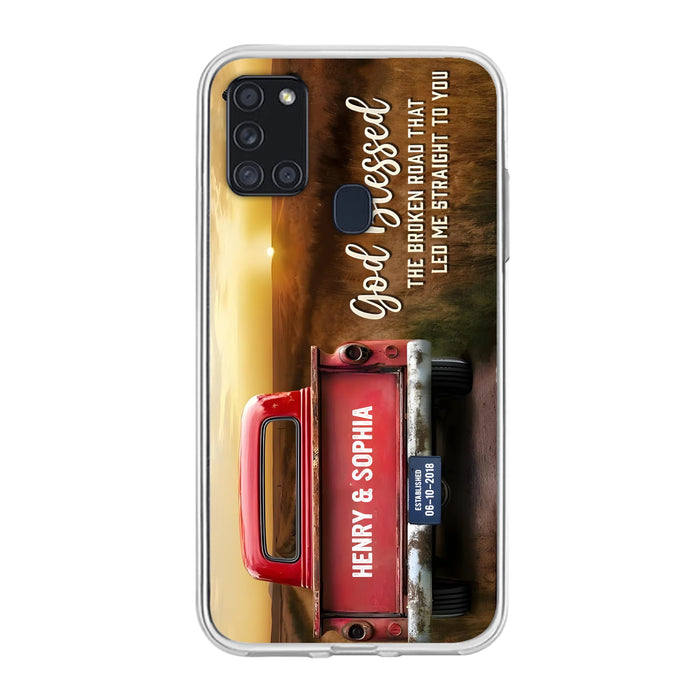 Custom Personalized Phone Case - Gift Idea For Couple - Case For iPhone/Samsung