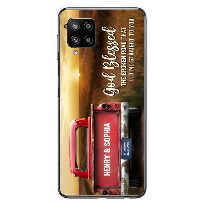 Custom Personalized Phone Case - Gift Idea For Couple - Case For iPhone/Samsung