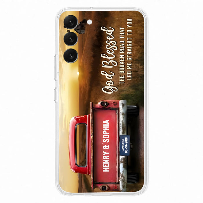 Custom Personalized Phone Case - Gift Idea For Couple - Case For iPhone/Samsung