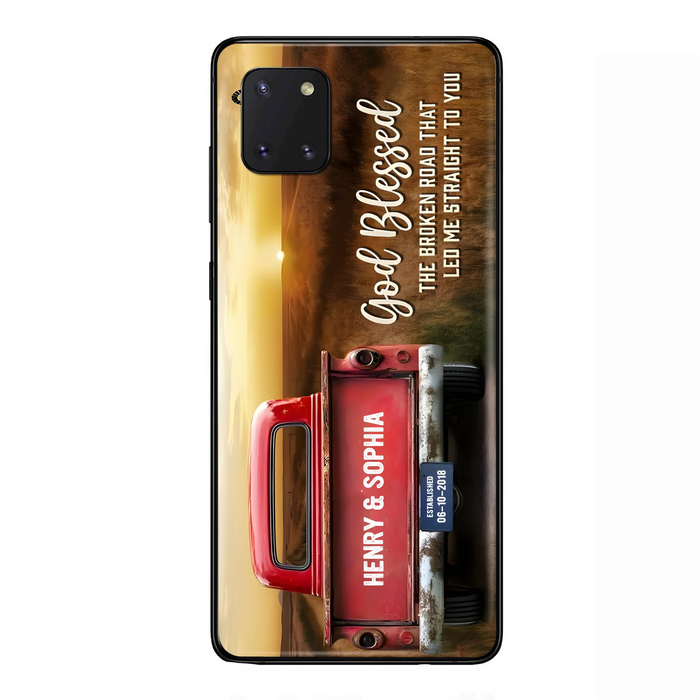 Custom Personalized Phone Case - Gift Idea For Couple - Case For iPhone/Samsung