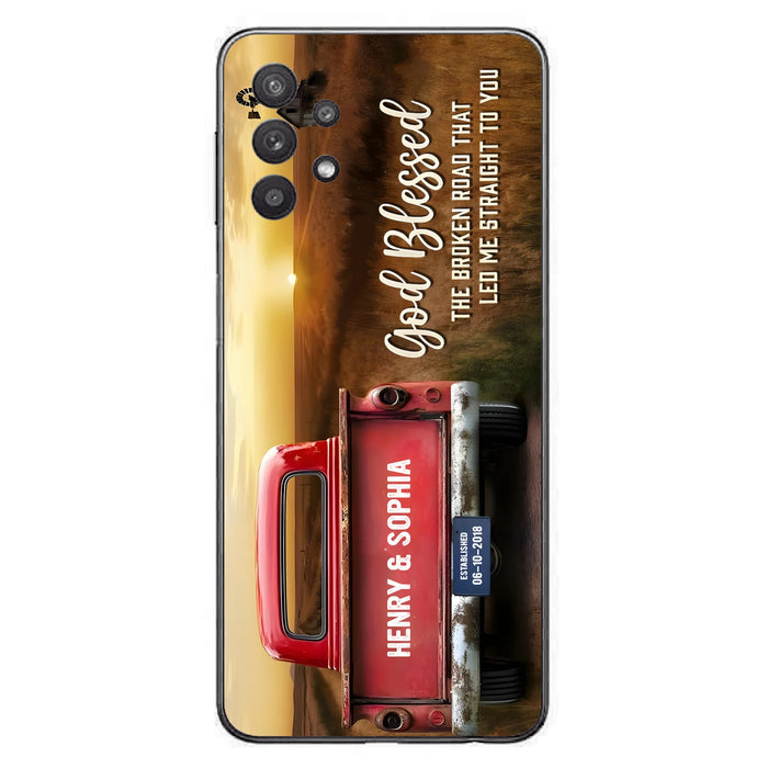 Custom Personalized Phone Case - Gift Idea For Couple - Case For iPhone/Samsung