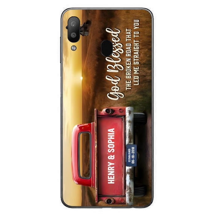 Custom Personalized Phone Case - Gift Idea For Couple - Case For iPhone/Samsung