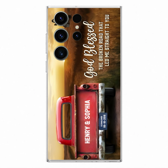 Custom Personalized Phone Case - Gift Idea For Couple - Case For iPhone/Samsung