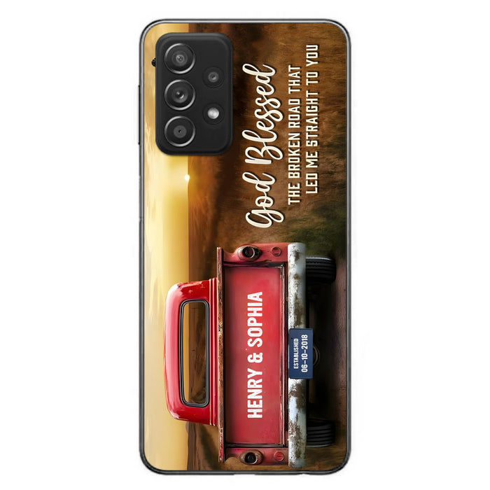 Custom Personalized Phone Case - Gift Idea For Couple - Case For iPhone/Samsung