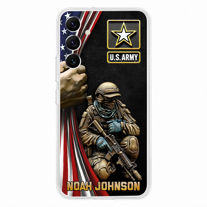 Custom Personalized Veteran Phone Case - Veteran Gift Idea - Case For iPhone/ Samsung